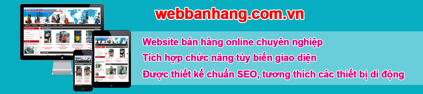 Thiết kế website bán hàng online chuyên nghiệp chuẩn SEO